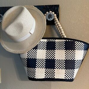 New Gingham Handbag